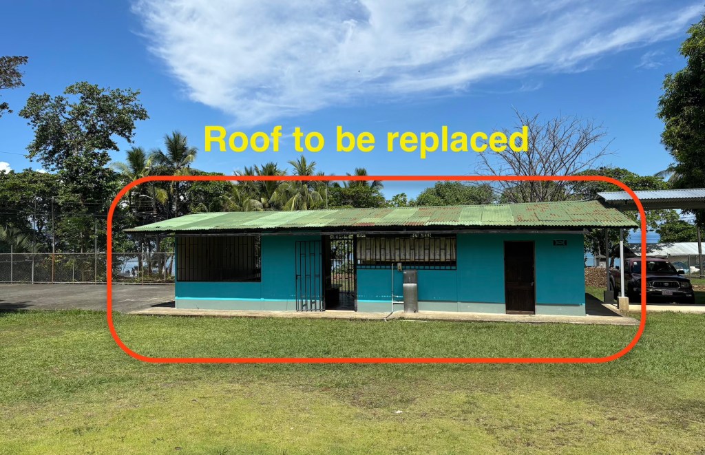 Infrastructure Project #1: Replace the roof of the school&nbsp;cafeteria